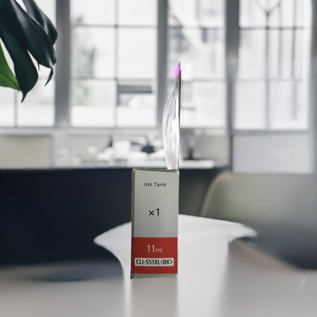 Canon CLI-551 XL BK Original Tintenpatrone Schwar 11ml Tintenvolumen – Kompatibel für Canon Pixma Drucker