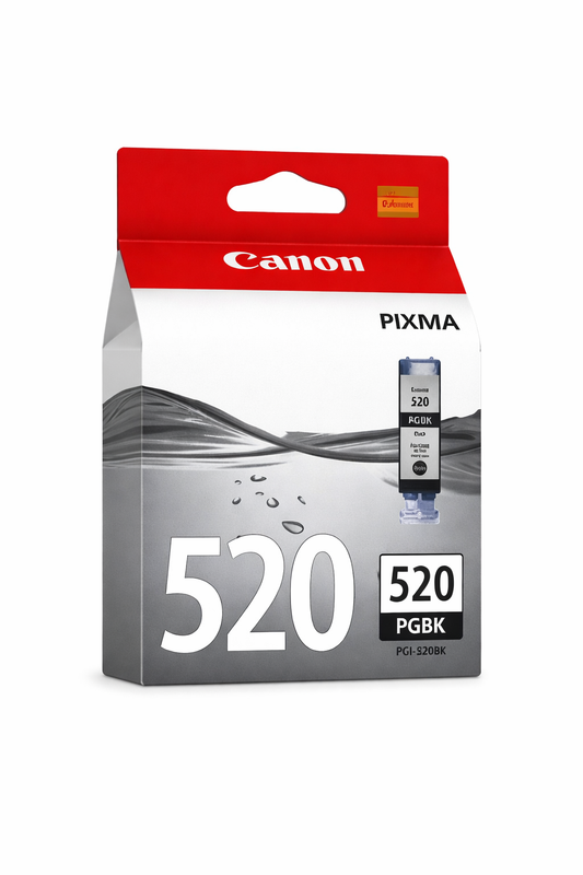 Canon PGI-520BK PGBK Schwarz Original Druckerpatrone für PIXMA