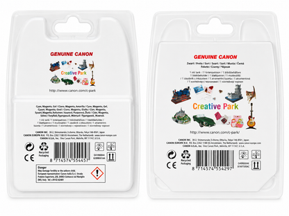 Canon CLI-526 Original Druckerpatronen Multipack + Extra Schwarz - Cyan, Magenta, Gelb, Schwarz