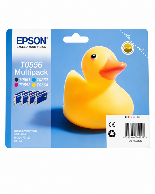 Epson T0556 Original  Multipack Tintenpatronen CMYK C13T05564010