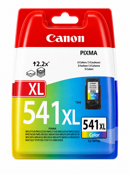 Canon CL-541XL Farbpatrone - Original Canon XL Druckerpatrone mit hoher Reichweite