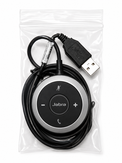 Jabra Evolve 40 Professional Corded Headset - USB-A - Stereo - Noise Cancelling for PC/Mac