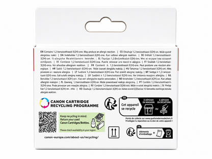 Original Canon CLI-551 Multi Value Pack – Cyan, Magenta, Yellow & Black Ink Cartridges (4-Pack)