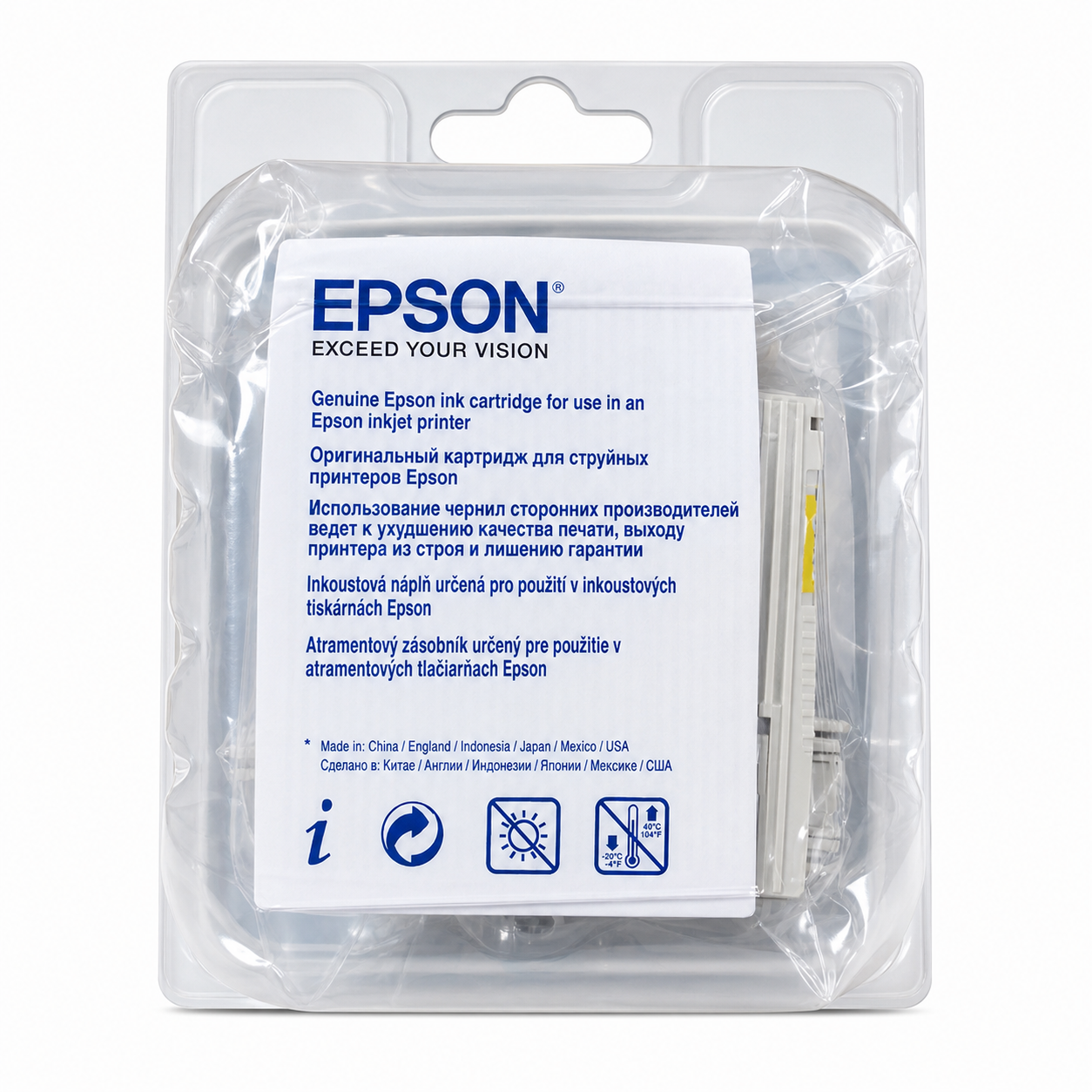 Original Epson T0711H Black Ink Cartridge Twin Pack – High Capacity (2 x 11.1ml)