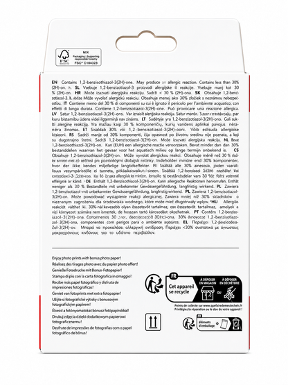 Original Canon CLI-571 XL Photo Value Pack: Cyan, Magenta, Yellow, Black High Yield Ink Cartridges + 50 Sheets Photo Paper