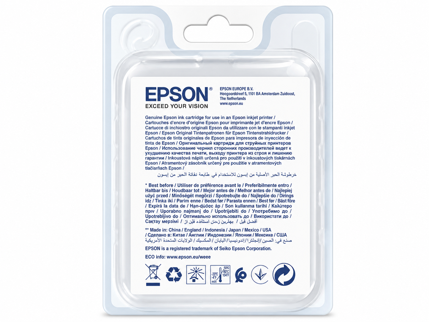 Original Epson T0713 Magenta Ink Cartridge (Cheetah Series) for Stylus D, DX, and SX Printers
