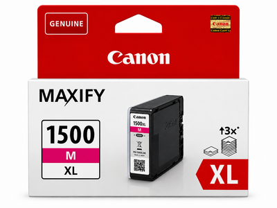 Original Canon PGI-1500XL Magenta Ink Cartridge (9184B001) - High Yield