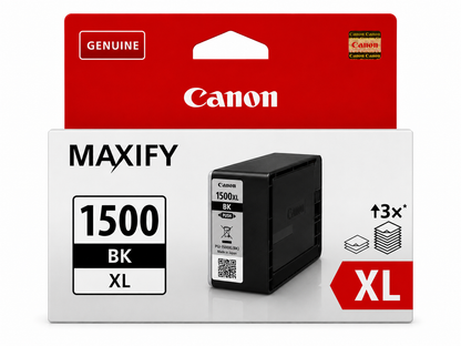 Original Canon PGI-1500XL Schwarz Tintenpatrone (9182B001) – Hohe Reichweite