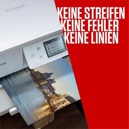 Canon PGI-570 BK CLI-571 BK C M Y PGBK Vorteilspack 5 Tintenpatronen (Schwarz, Cyan, Magenta, Gelb, Pigment-Schwarz) Original [Umweltfreundliche Recycle-Kartonverpackung 2024]