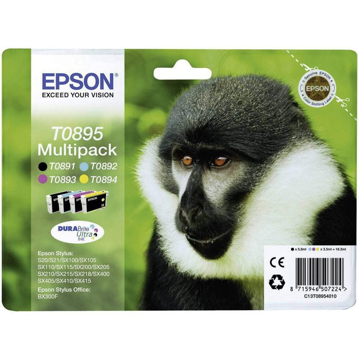 Epson T0895 Tintenpatrone Affe