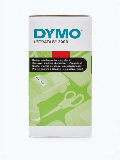 DYMO LetraTag 200B Bluetooth Beschriftungsgerät – Tragbarer Etikettendrucker für Smartphone & App – Ideal für Home & Office
